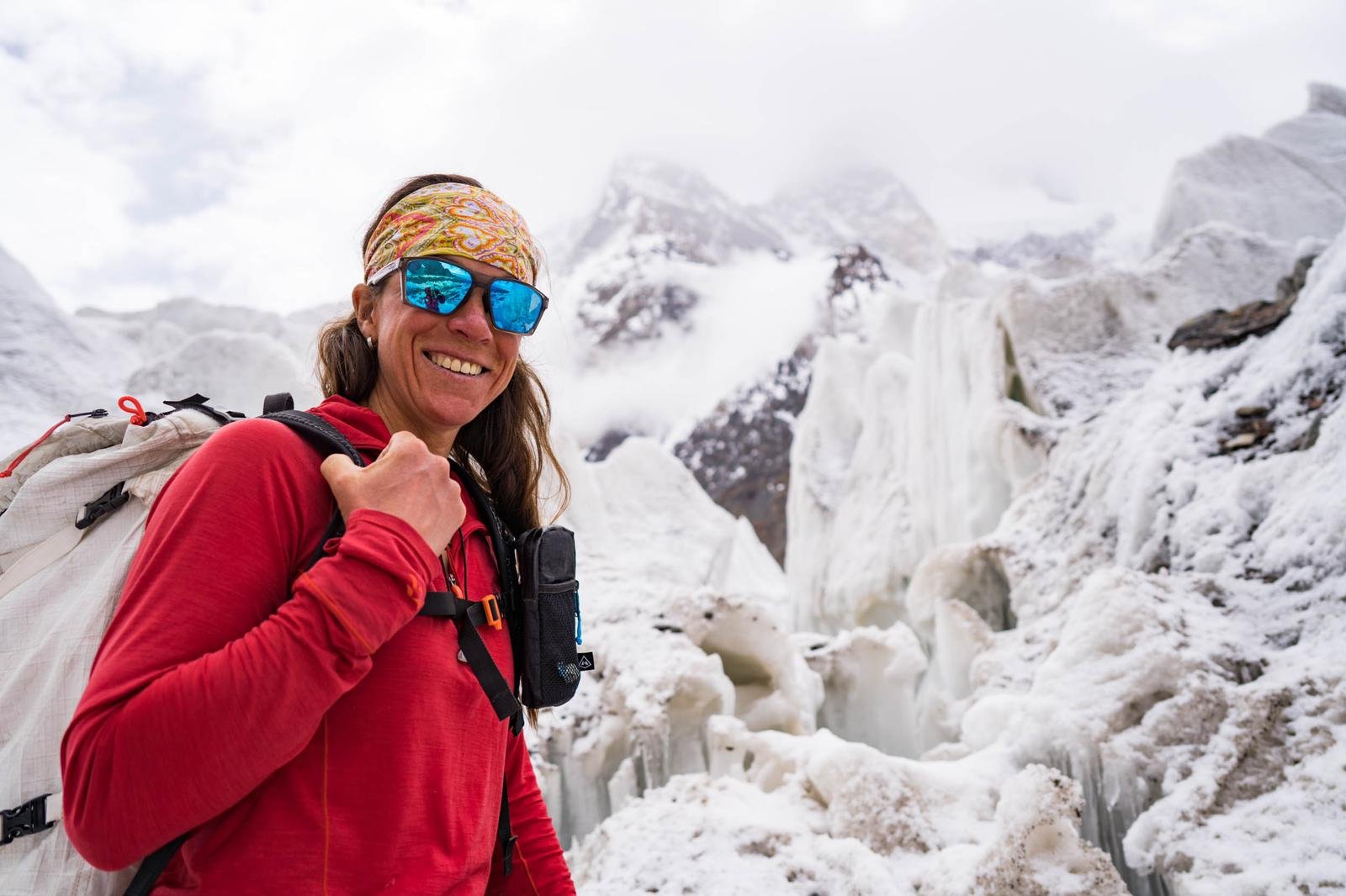 Jill Wheatley climbing