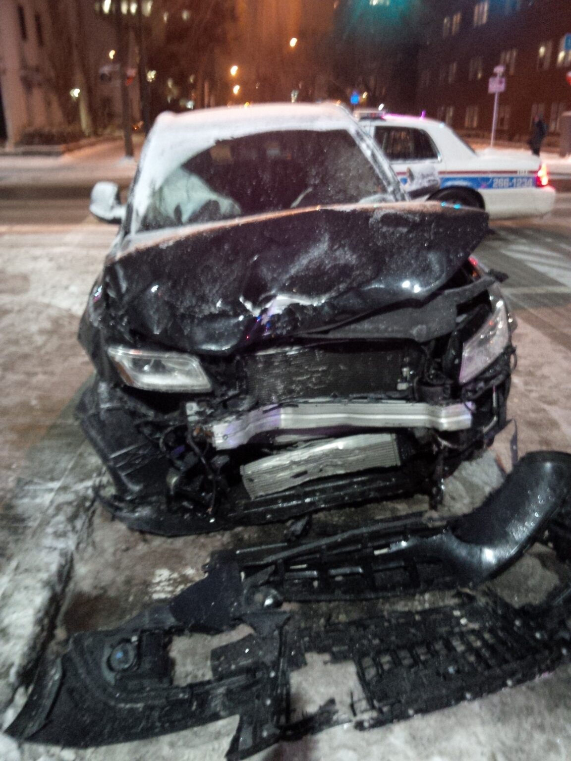 The car accident that compounded Stephen's injuries