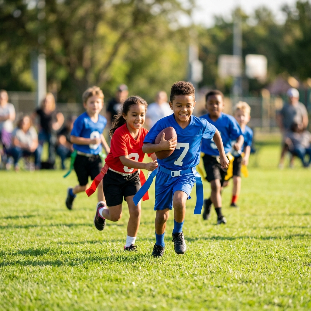 Flag Football vs Tackle